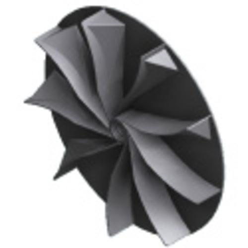 Forward Curved Impeller For Material Transport – Direct Drive Kb-p 